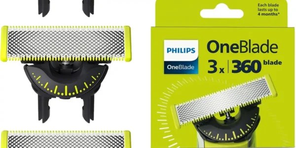Chollo Pack de 3 cuchillas Philips OneBlade 360 Original
