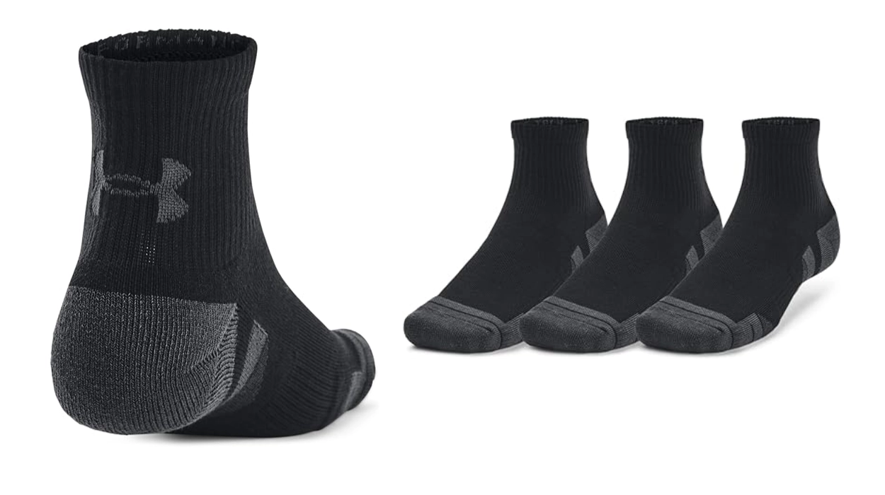 pack de 3 pares de calcetines Under Armour Performance Tech Mid