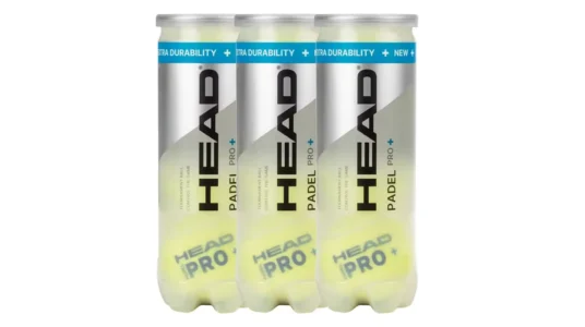 pack de 3 pelotas de pádel Head Padel Pro+