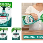 pack de 4 recargas del limpiador Sanytol Multiusos Eucaliptus