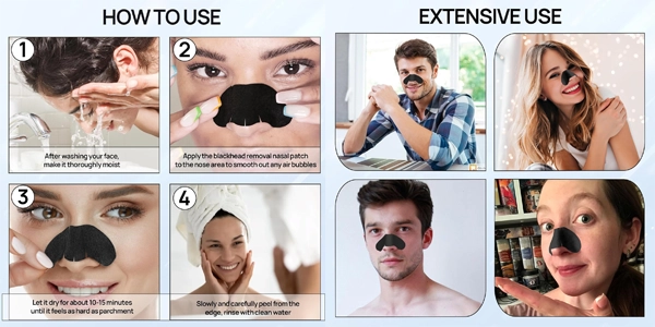 pack de 50 tiras para puntos negros oferta
