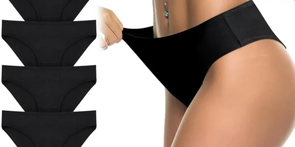 Chollo Pack de 6 bragas de algodón Flintronic