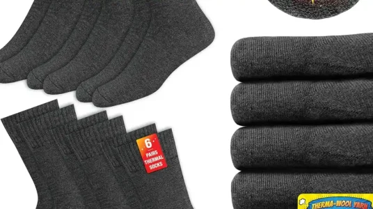 Chollo Pack de 6 calcetines térmicos Soxco unisex