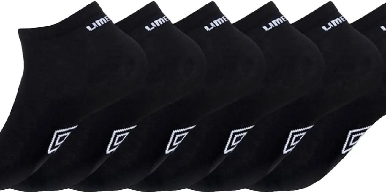 Pack de 6 pares de calcetines Umbro para hombre