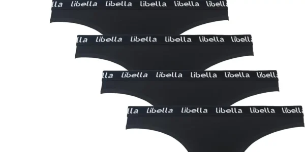 Chollo Pack de 6 tangas de algodón Libella para mujer