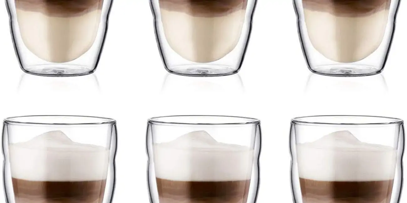 Pack de 6 vasos térmicos Bodum Pilatos de 0,25 l