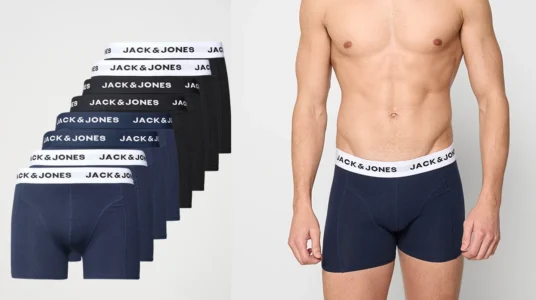 pack de 8 boxers Jack & Jones Jacben para hombre