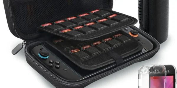 Chollo pack de accesorios Tixlux para Nintendo Switch 2 con estuches, protectores y grips