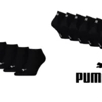 pack de calcetines Puma Sneaker en color negro