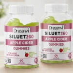Gominolas Drasanvi Siluet con vinagre de manzana en pack de 2 botes