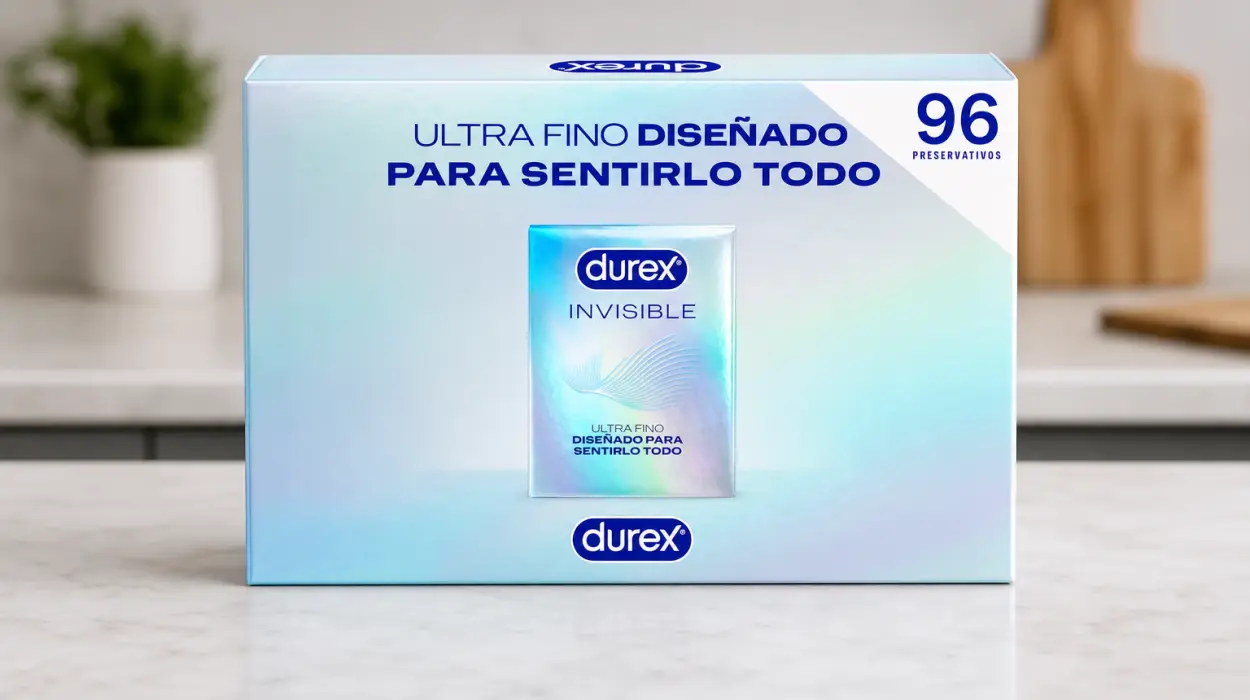 Pack x96 preservativos Durex Invisible ultrafinos máximo contacto