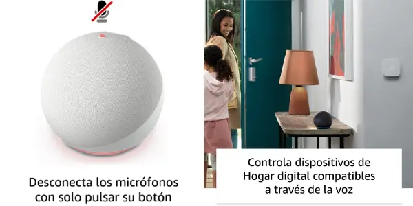 Pack Echo Dot (5.ª Gen) + Enchufe WiFi Tapo P100MA