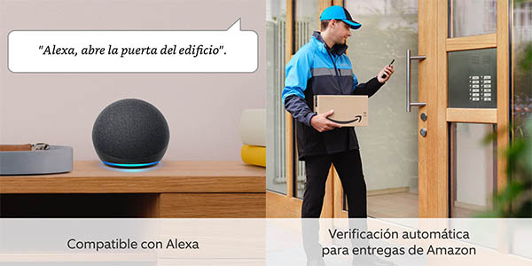 Pack Echo Pop + Ring Intercom de Amazon