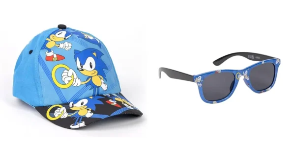 Conjunto de gorra y gafas de sol Cerdá Life's Little Moments de Sonic