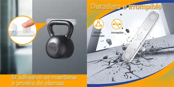 Set de 12 imanes adhesivos BKSAI con sujeción 450G