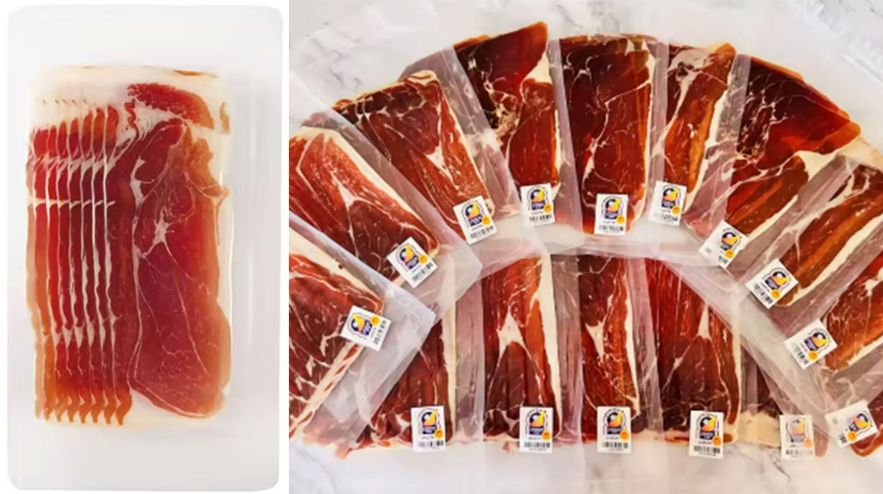 Pack de 10 sobres de jamón loncheado Collel barato