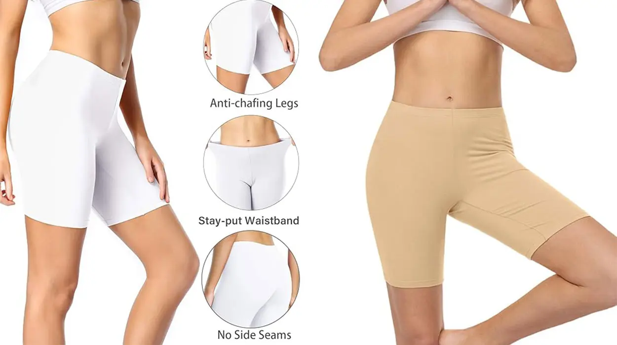 Pack de 4 leggings cortos Wirarpa para mujer barato
