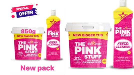 Pack limpiador en crema Pink Stuff Pasta Pink Stuff