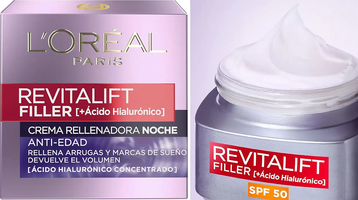 Pack L'Oreal Paris Dermo Expertise con crema rellenadora y crema de noche barato
