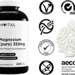 Suplemento de magnesio HIVITAL 350 mg