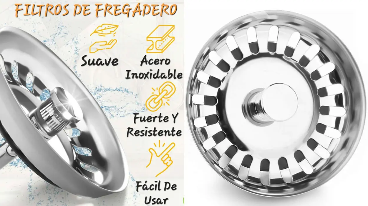 Pack Mardan de 2 tapones para fregadero de cocina barato