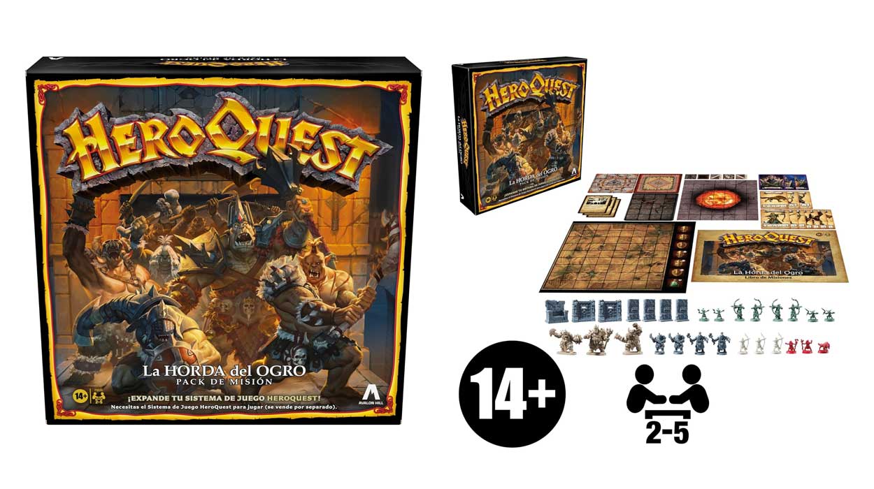 pack misión La Horda del ogro Heroquest barato