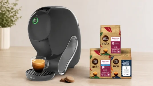 Cafetera de cápsulas NESCAFÉ Dolce Gusto De'Longhi NEO CAFFÈ con 3 packs