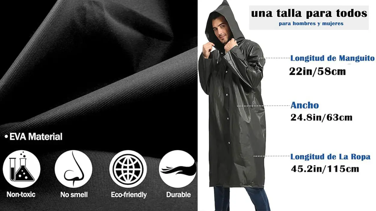 Pack Opret de 2 chubasqueros impermeables barato