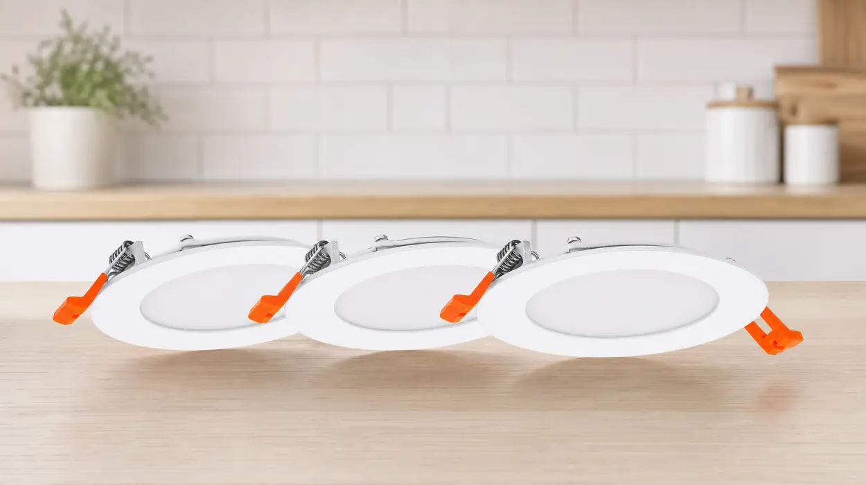 Set de 3 focos empotrables OSRAM Slim de 120 mm y 3000 K