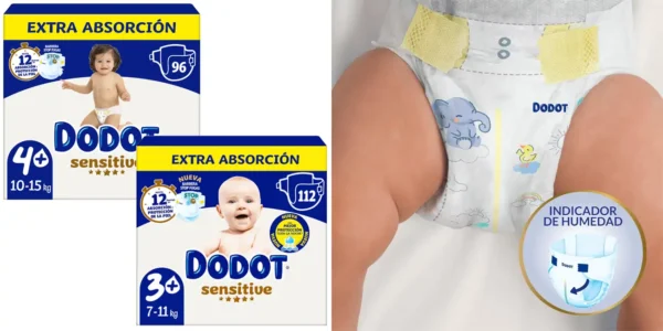 Pañales Dodot Sensitive