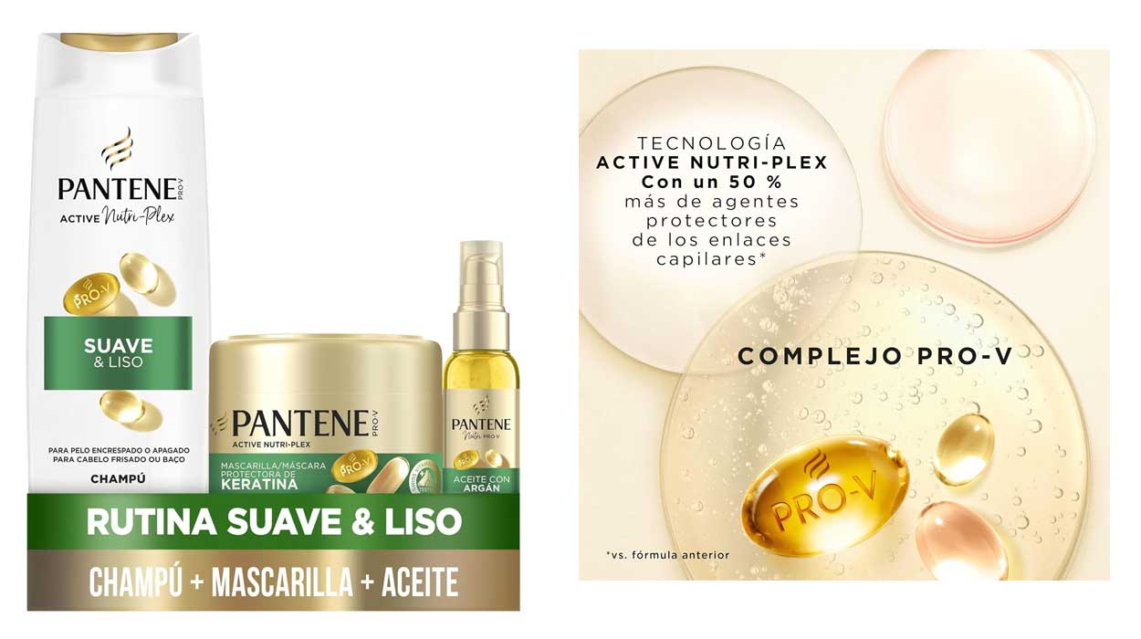 Pack Pantene Pro V Suave y Liso barato