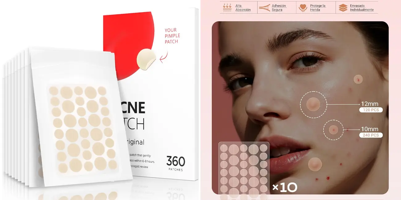 Pack de 360 parches invisibles para granos Daidora