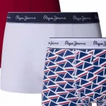 Pack de 3 bañadores ajustados Pepe Jeans para hombre en azul