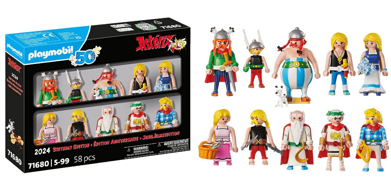Set PlayMobil Asterix Edición Aniversario con 10 figuras