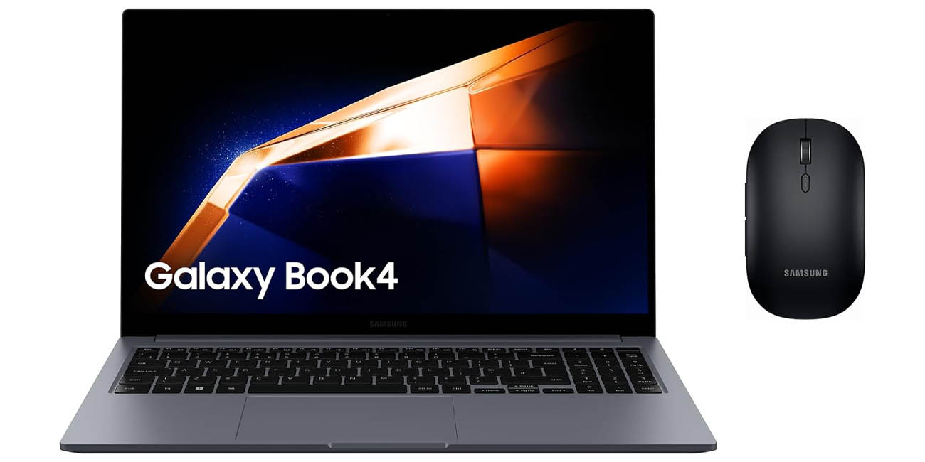 Portátil Samsung Galaxy Book4 + Ratón Bluetooth