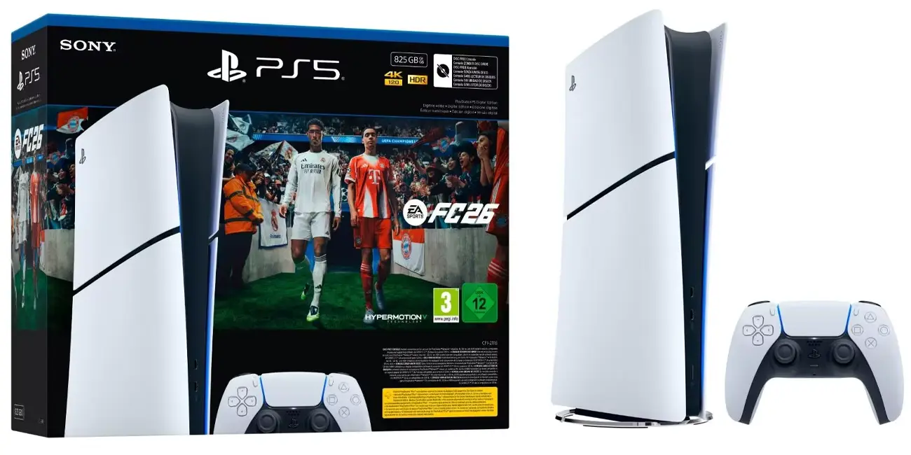 Pack PS5 Slim Digital + EA FC 26