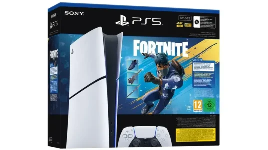 Pack PlayStation 5 Slim Digital Chasis E + Fortnite Flowering Chaos