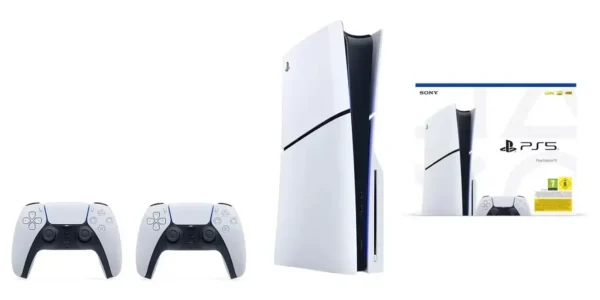 PS5 Slim + 2 mandos DualSense