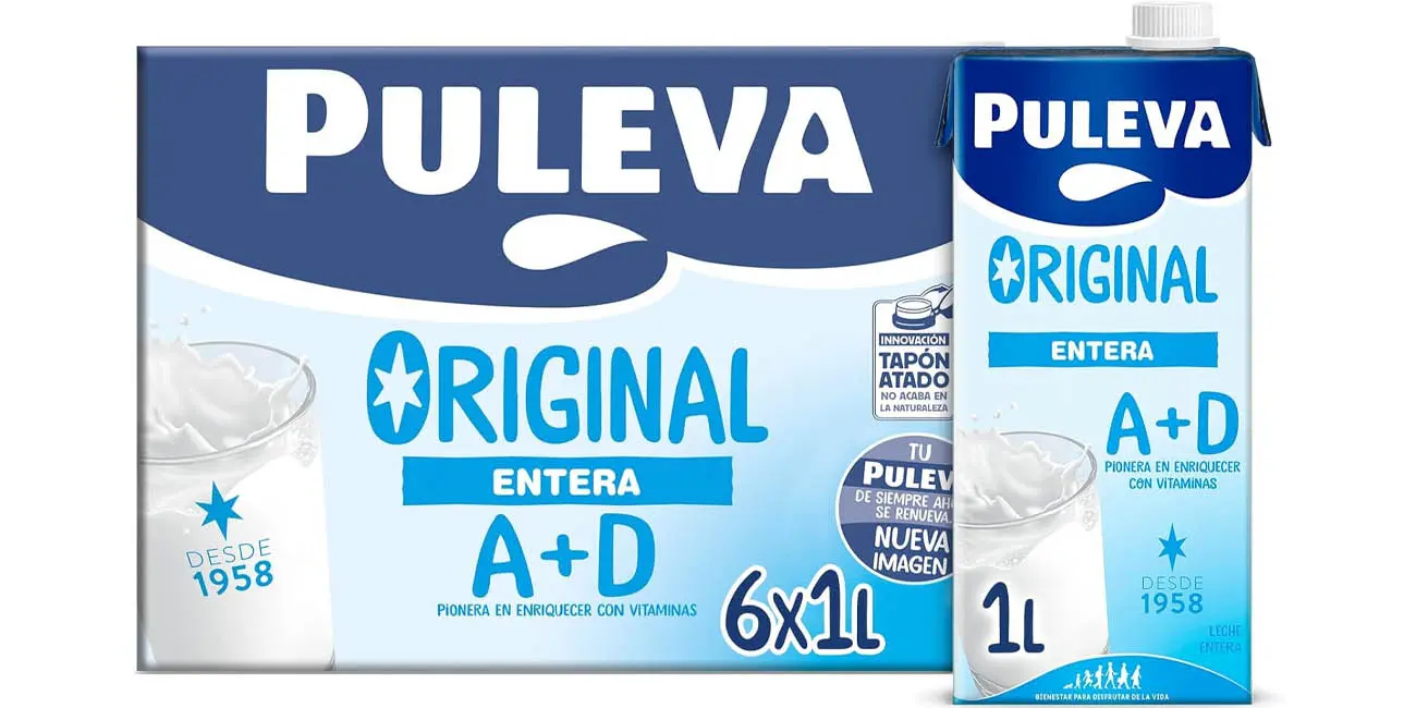 Puleva Original Entera con vitaminas A y D