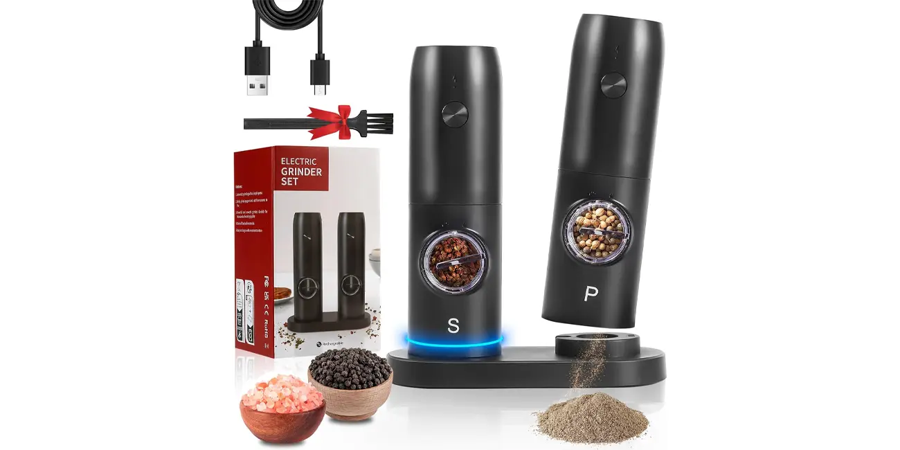 Pack de salero y pimentero eléctricos Dreamhigh