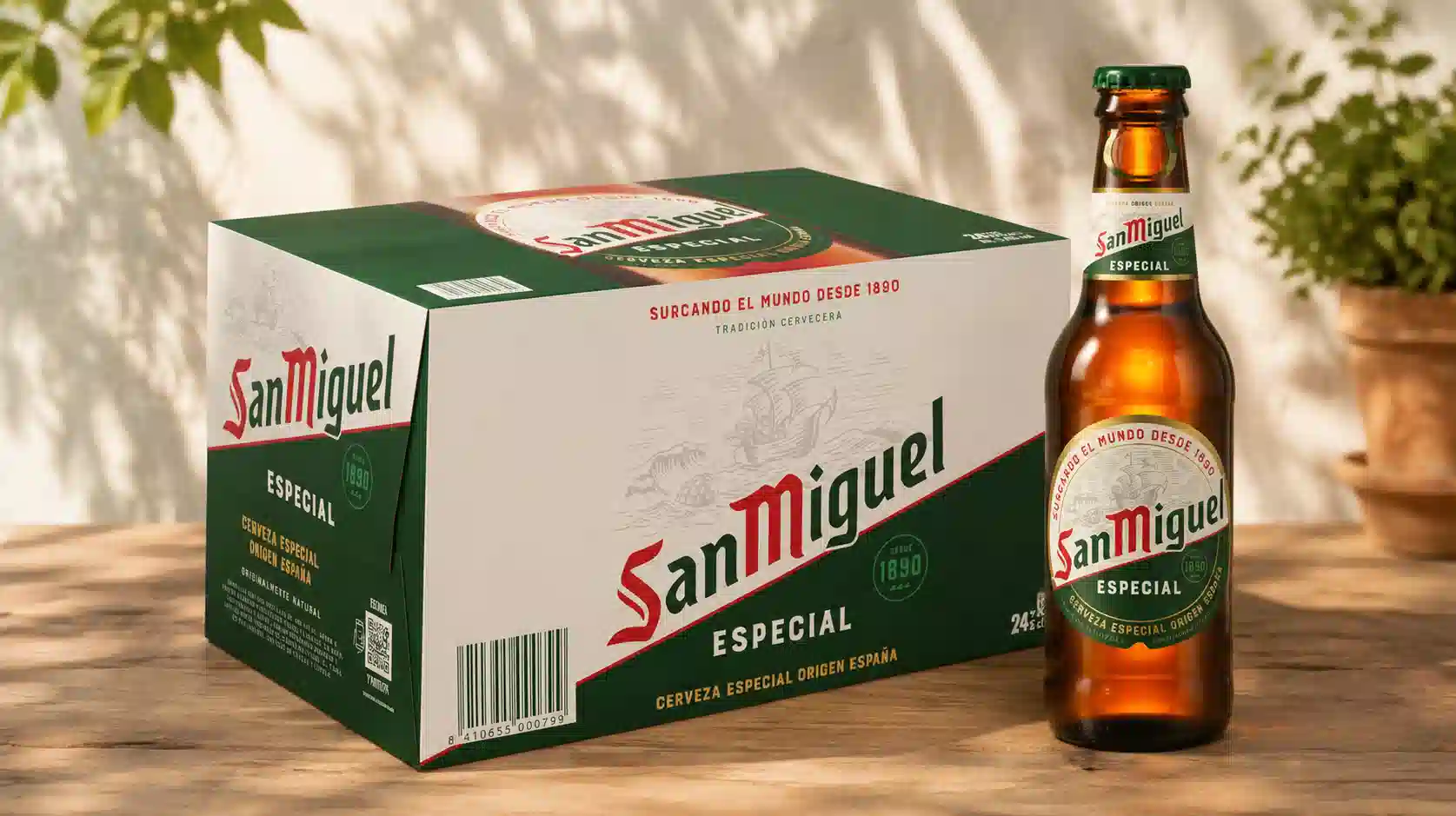 Pack 24 Botellas San Miguel Especial Lager de 25 cl