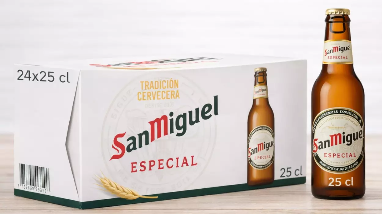 Pack 24 Botellas San Miguel Especial Lager de 25 cl
