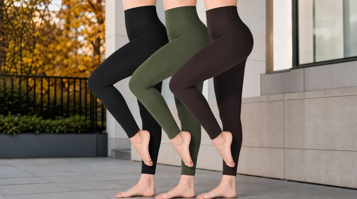 Pack x3 leggings SINOPHANT de cintura alta y control abdominal para mujer
