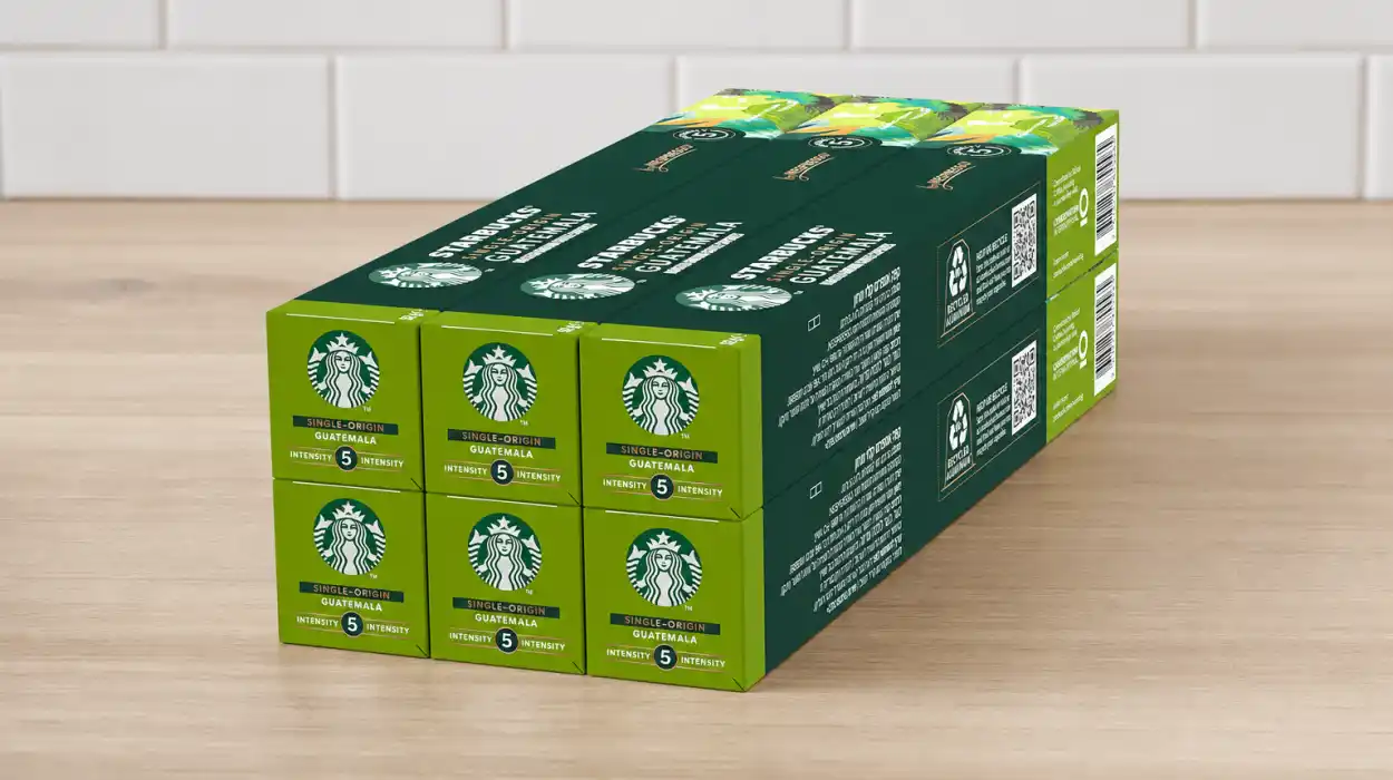 Pack x60 cápsulas de café Starbucks Single-Origin Guatemala para Nespresso de tueste suave