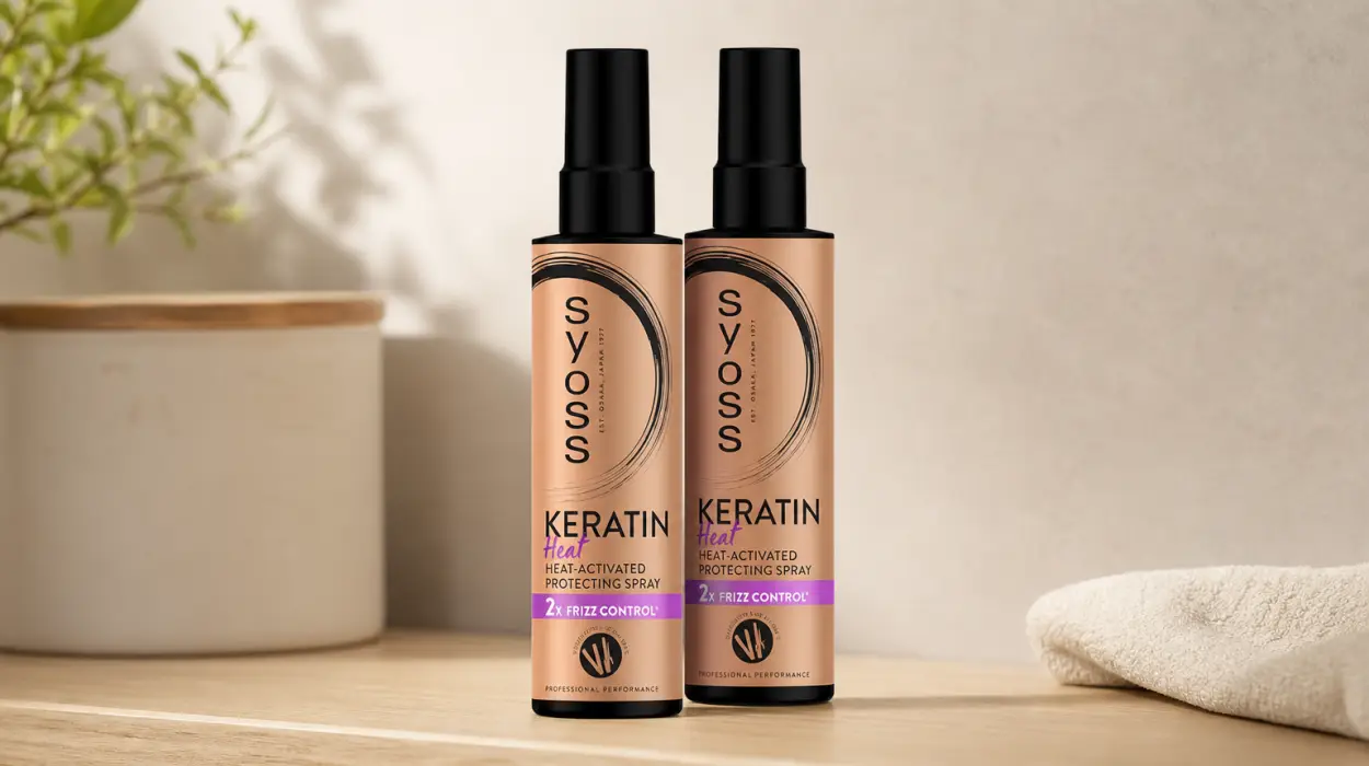 Pack x2 Syoss Protector de Calor Keratin de 200 ml