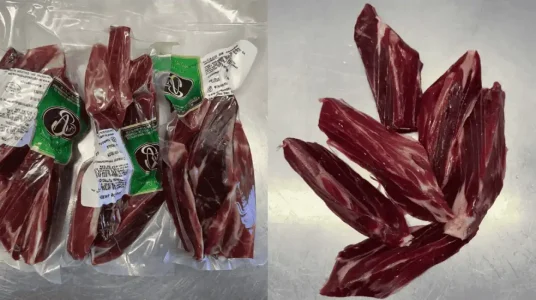 Pack de 3 bolsas de tacos de jamón ibérico La Vega de Salvatierra