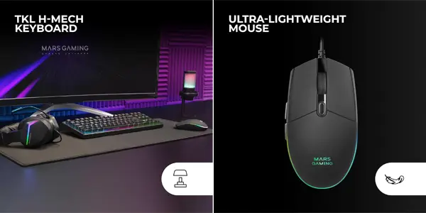 Accesorios gaming Mars Gaming