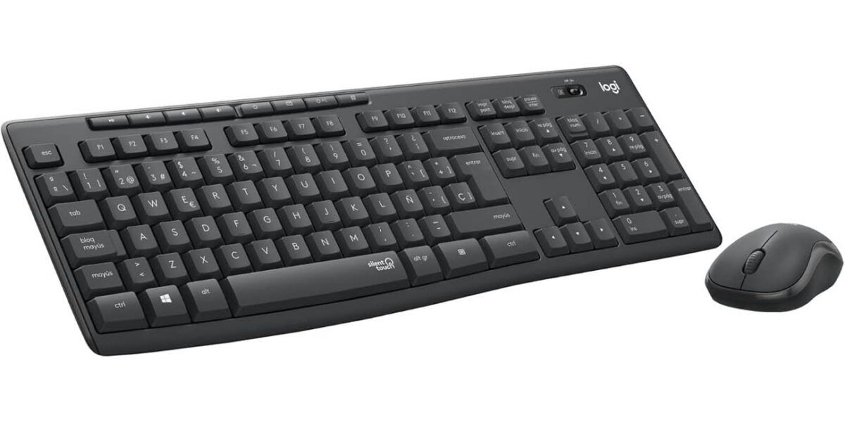 Pack de teclado y ratón Logitech MK295 Silent