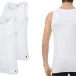 pack-x-2-camisetas-interiores-de-tirantes-adidas-flex-cotton-para-hombre