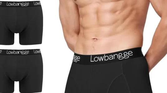 Chollo Pack x 4 boxers de algodón Lowbangge para hombre
